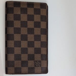 Louis Vuitton Brown Checkered Wallet